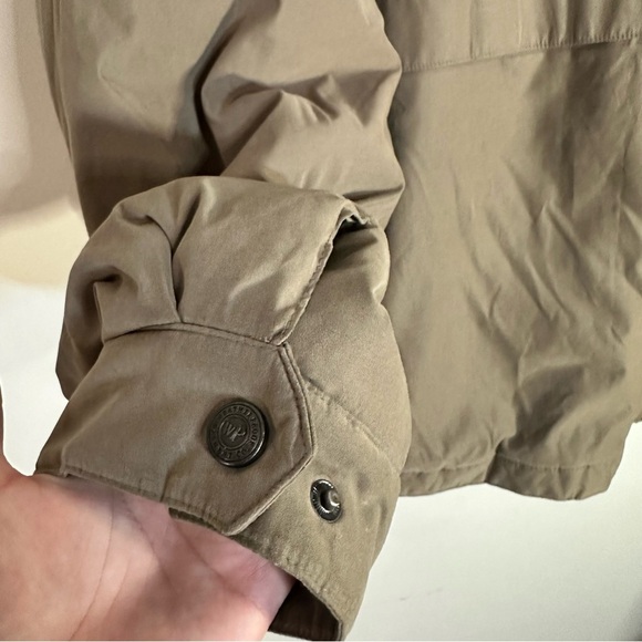 Weatherproof Brown Hooded Fleece Lined Jacket XXL Hidden Pockets - Picture 15 of 16